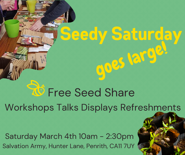 Seedy Saturday Goes Large